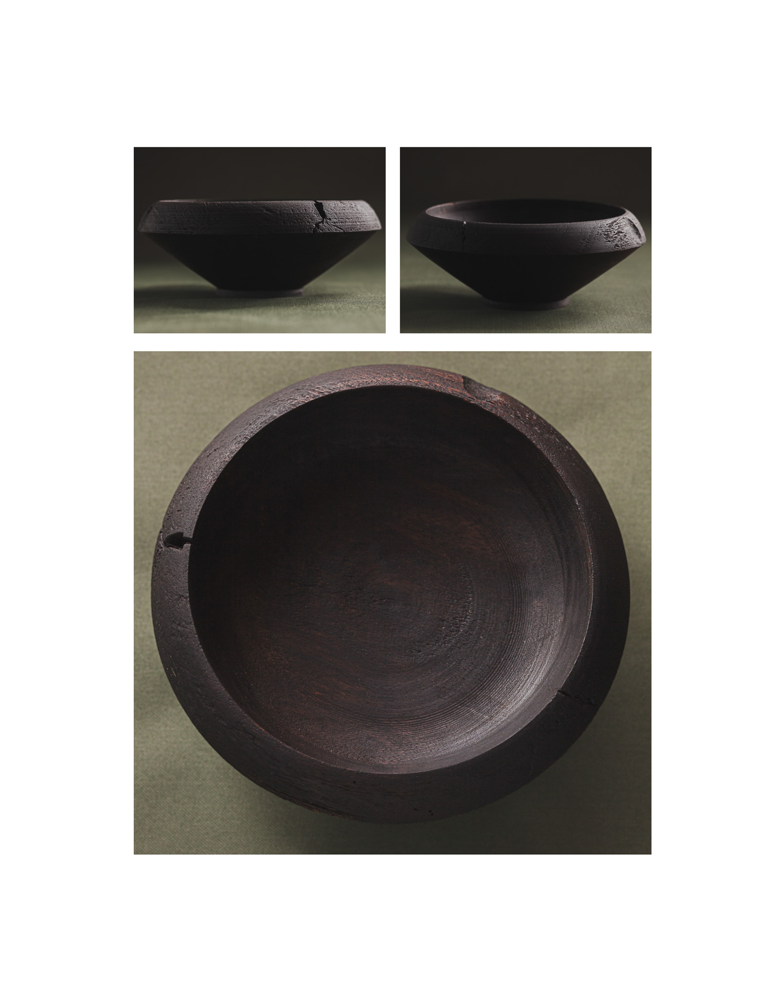 Elephant-felled bowl, combination spread